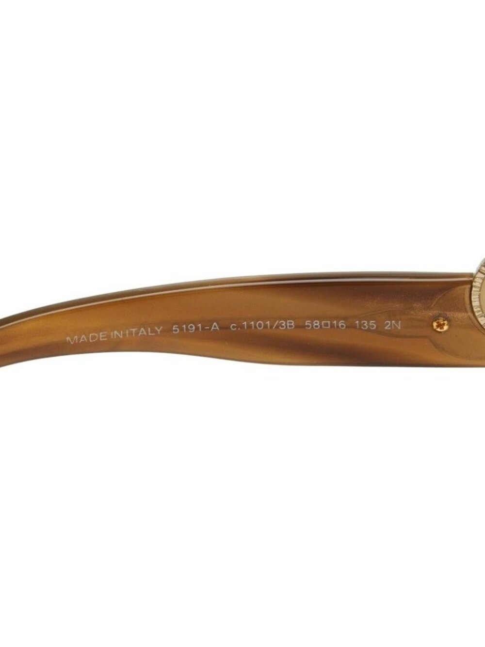 Chanel CC Logo Sunglasses 58 a Brown Acetate 1- Eyewear - Picture 5 of 7